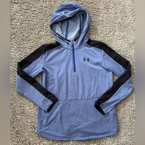 Under Armour Loose ColdGear Boys Hooded Long Sleeve Size M